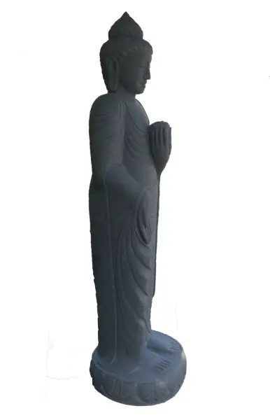 Product image 9 of the product “Standing Buddha with Lotus Flower, ca. 180 cm H ”